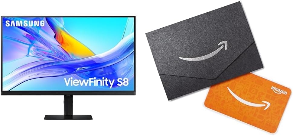Samsung 27" 4K HDR10 60Hz LED Monitor + $100 Amazon Gift Card: $303.24