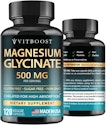 VitBoost Magnesium Glycinate 500mg 120-Capsule Bottle for $10 or less + free shipping w/ Prime