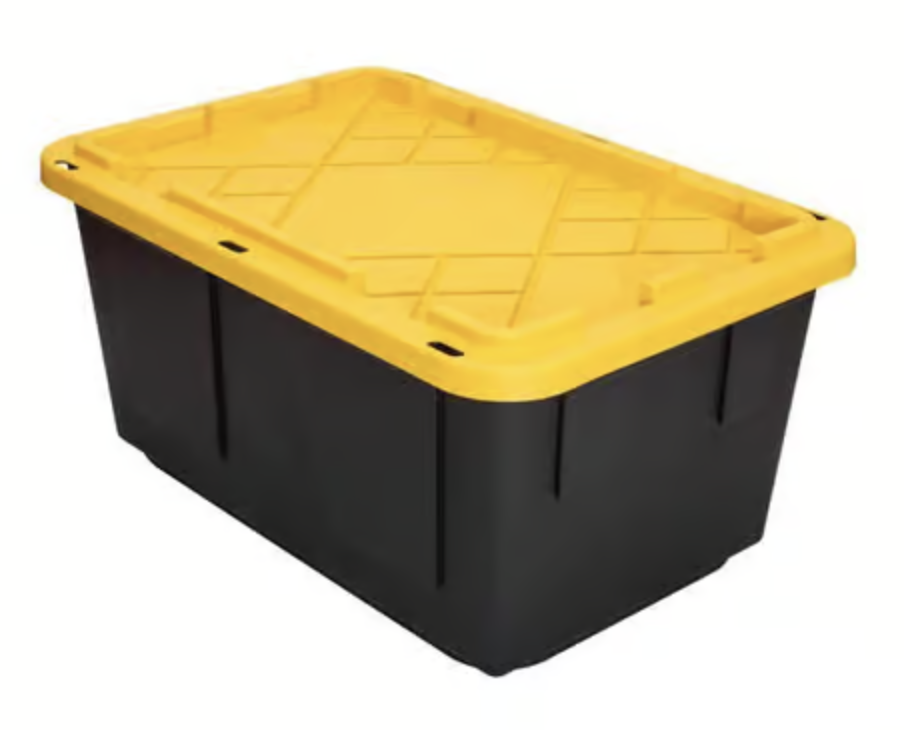 Greenmade 27-Gallon Snap Lock Storage Box: $8.99 Greenmade 27-Gallon Snap Lock Storage Box: $8.99