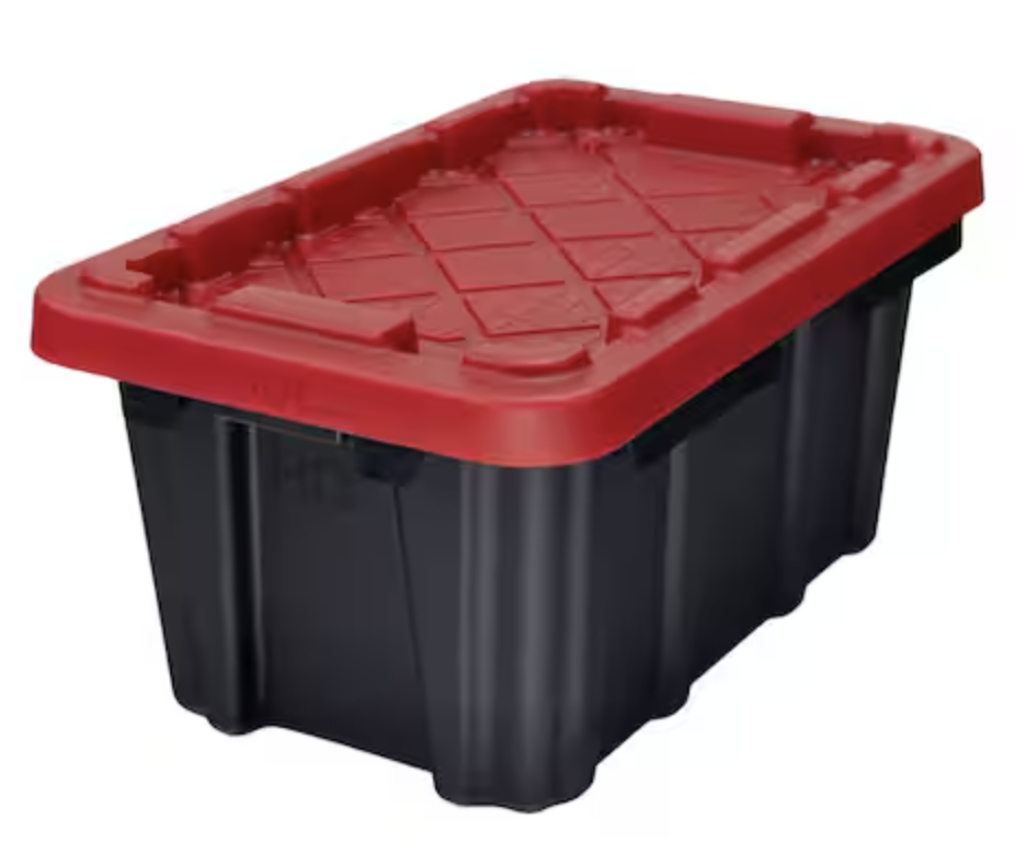 HDX 6.5-Qt. Tough Storage Tote: $2.50 HDX 6.5-Qt. Tough Storage Tote: $2.50