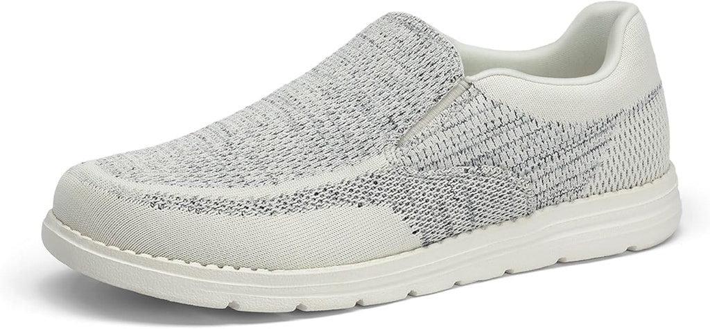 Bruno Marc Men's Slip-On Loafers Light Grey: $23.99
