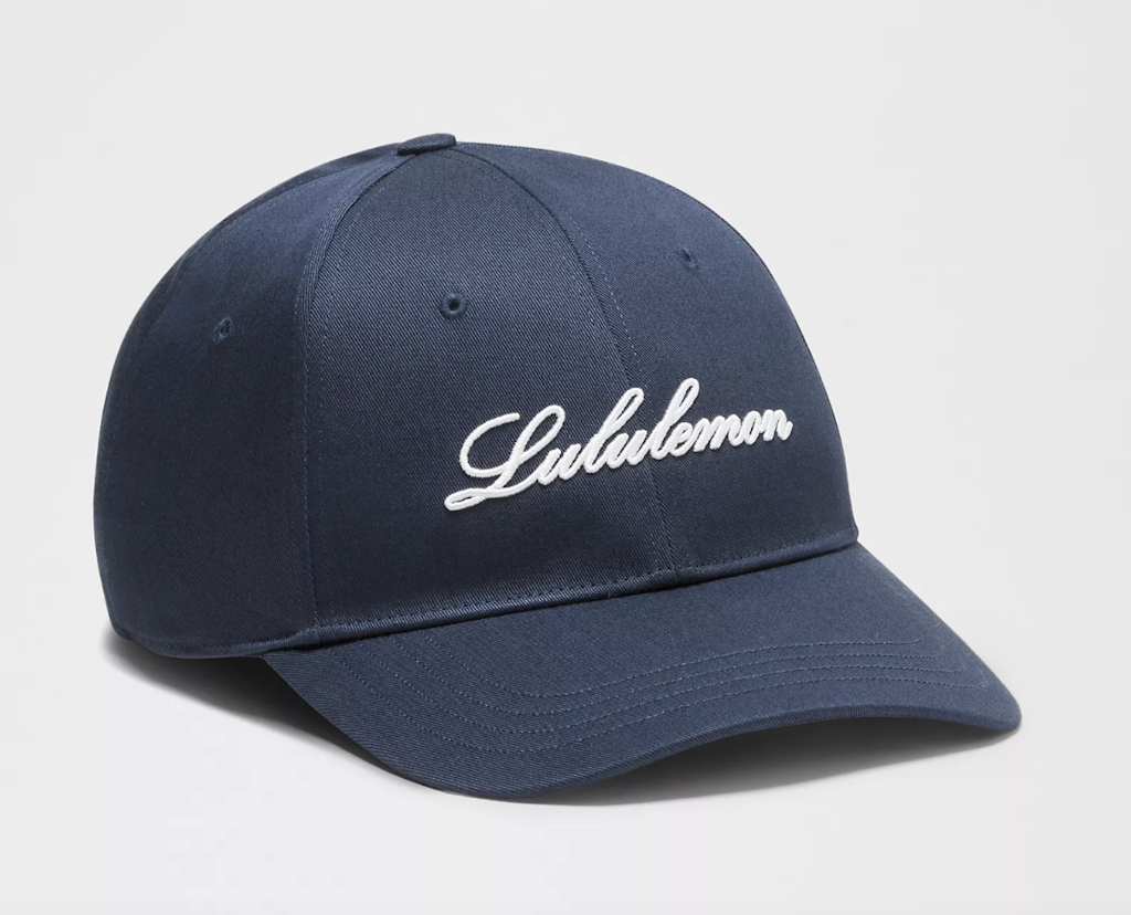 lululemon Men's Structured Script Ball Cap : $14