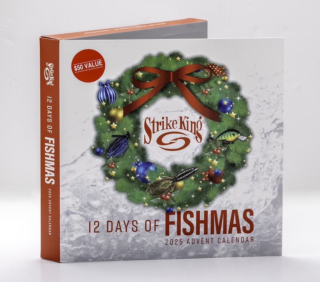 Strike King 12 Days of Fishmas Fishing Lure Advent Calendar : $4.99 Strike King 12 Days of Fishmas Fishing Lure Advent Calendar : $4.99