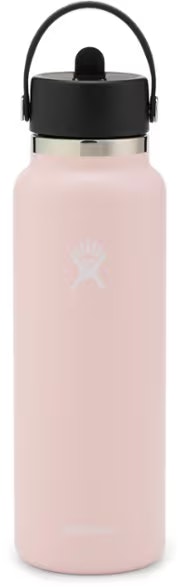 Hydro Flask 40-oz. Wide-Mouth Vacuum Water Bottle with Flex Straw Cap: $15