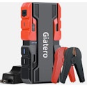 Giatero 3-in-1 Jump Starter, Power Bank, and Flashlight + free shipping