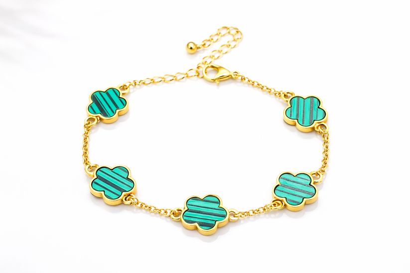 6.5" Clover Charm Bracelet with 2" Extension: $11.20 6.5" Clover Charm Bracelet with 2" Extension: $11.20