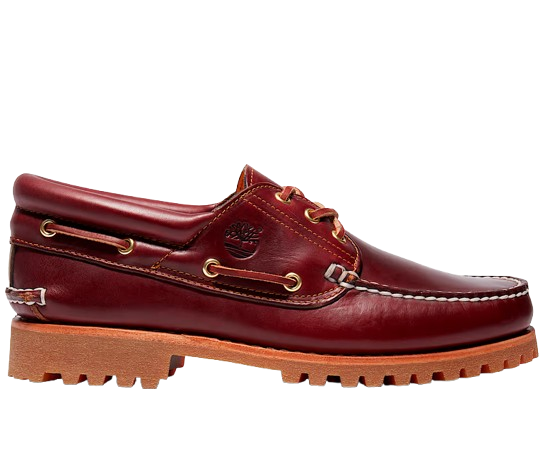 Timberland Men's Authentic 3-Eye Lug Handsewn Boat Shoes: $170 Timberland Men's Authentic 3-Eye Lug Handsewn Boat Shoes: $170