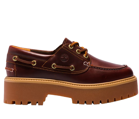 Timberland Women's Stone Street Platform Boat Shoes: $140 Timberland Women's Stone Street Platform Boat Shoes: $140