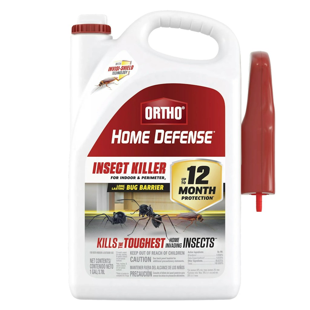 Ortho 1-Gallon Home Defense Indoor/Perimeter Insect Killer: $9