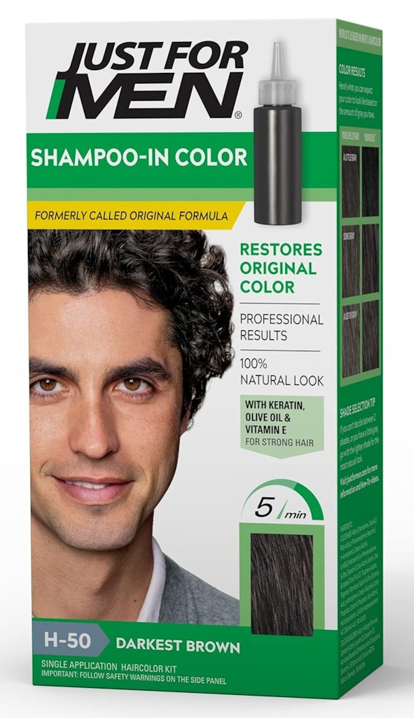 Just For Men Darkest Brown Shampoo-In Color: $5.57 via Sub. & Save Just For Men Darkest Brown Shampoo-In Color: $5.57 via Sub. & Save