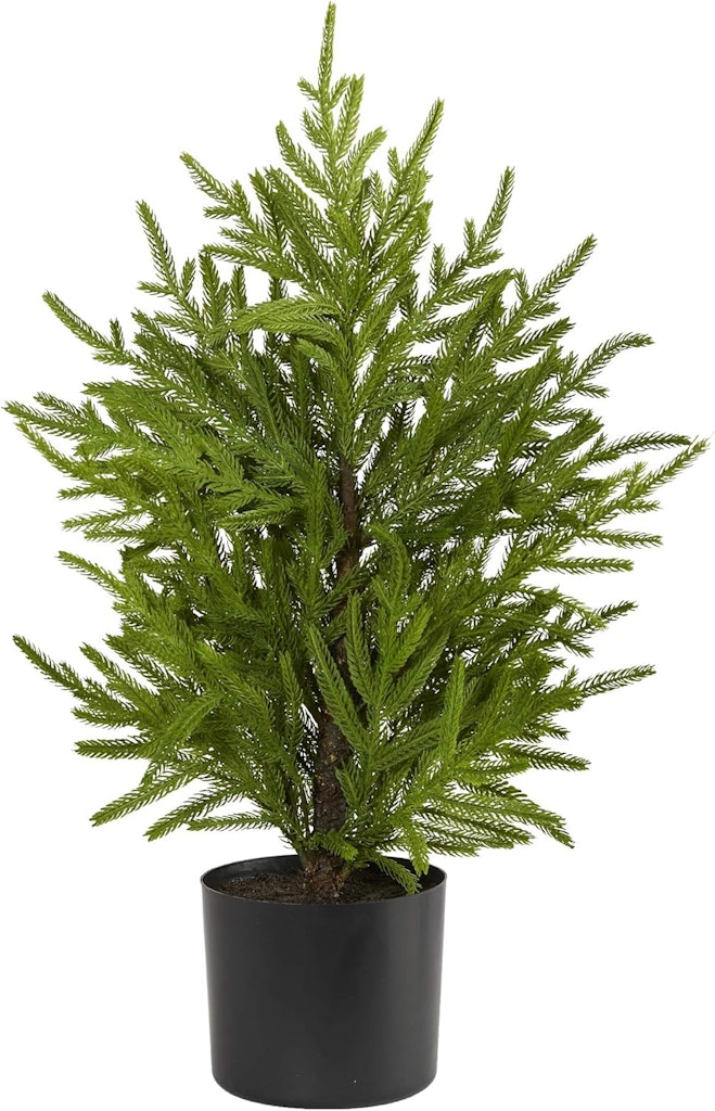 Nearly Natural 2-Ft. Norfolk Island Pine Artificial Tree: $17.08
