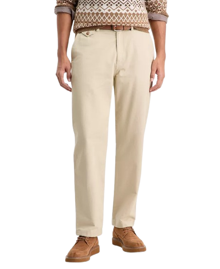 Club Room Men's Relaxed-Fit 100% Cotton Herringbone Twill Pants: $26.73