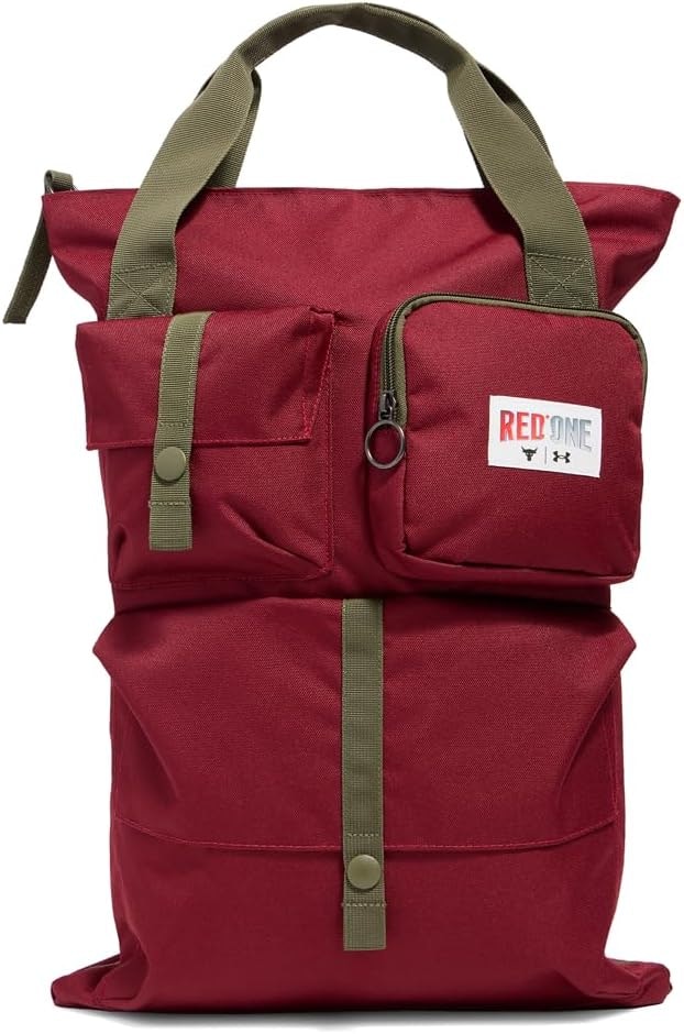 Under Armour Project Rock Red One Gym Sack: $12 Under Armour Project Rock Red One Gym Sack: $12