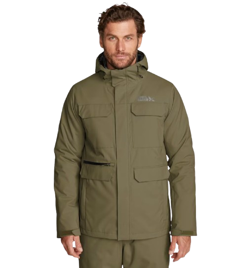 Eddie Bauer Men's Funkski 3-In-1 Insulated Waterproof Hooded Ski Jacket: $84.99 Eddie Bauer Men's Funkski 3-In-1 Insulated Waterproof Hooded Ski Jacket: $84.99