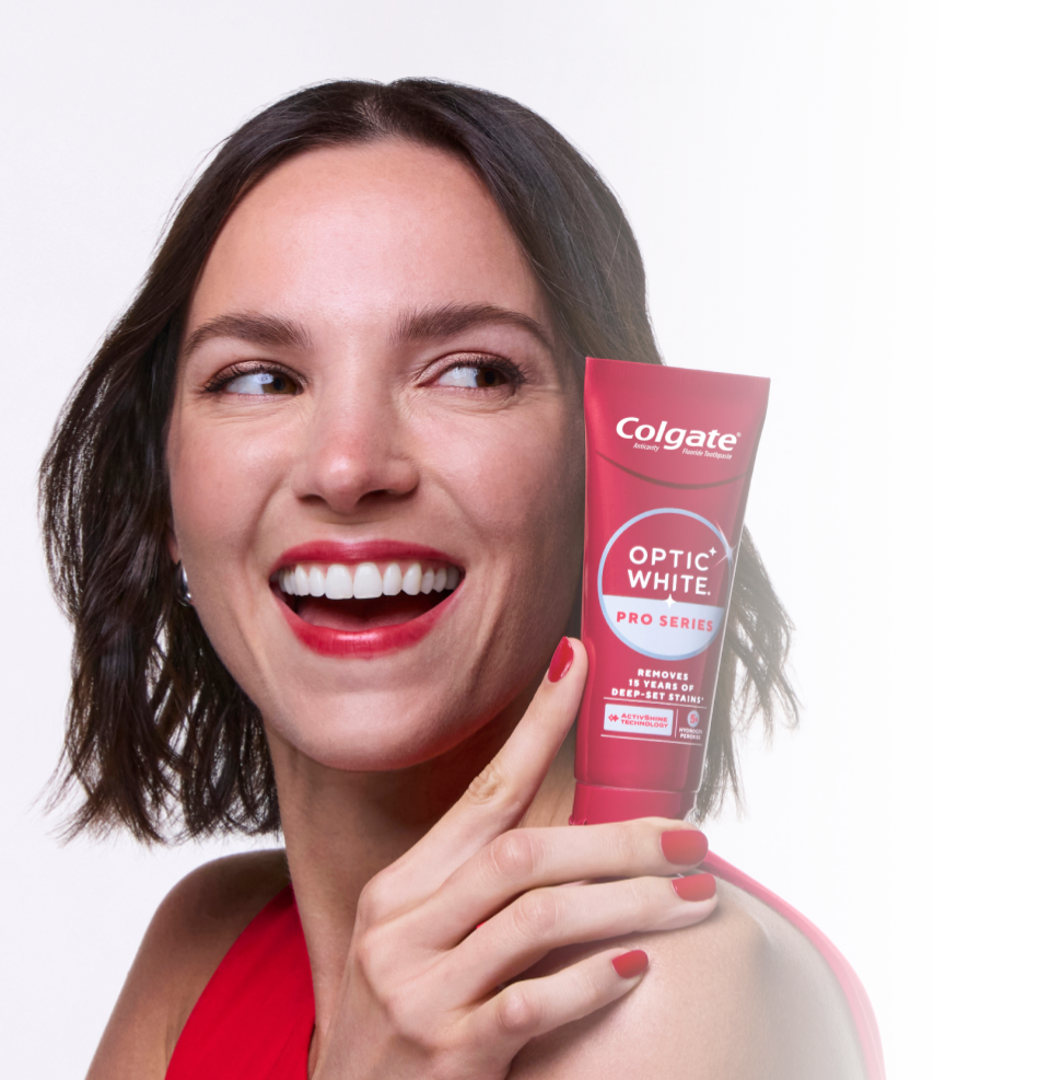 Colgate Optic White Pro Series Express White Toothpaste Sample + Soft Toothbrush: Free