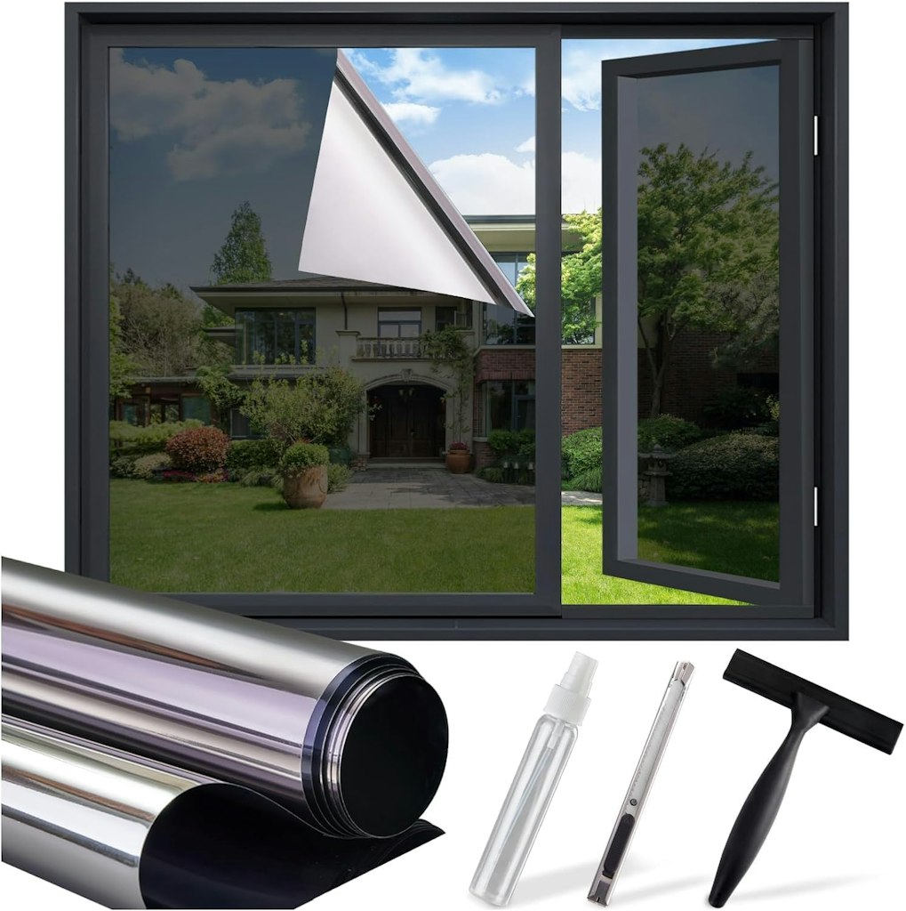 17.5" x 78.7" One Way Privacy Window Film: $5.65