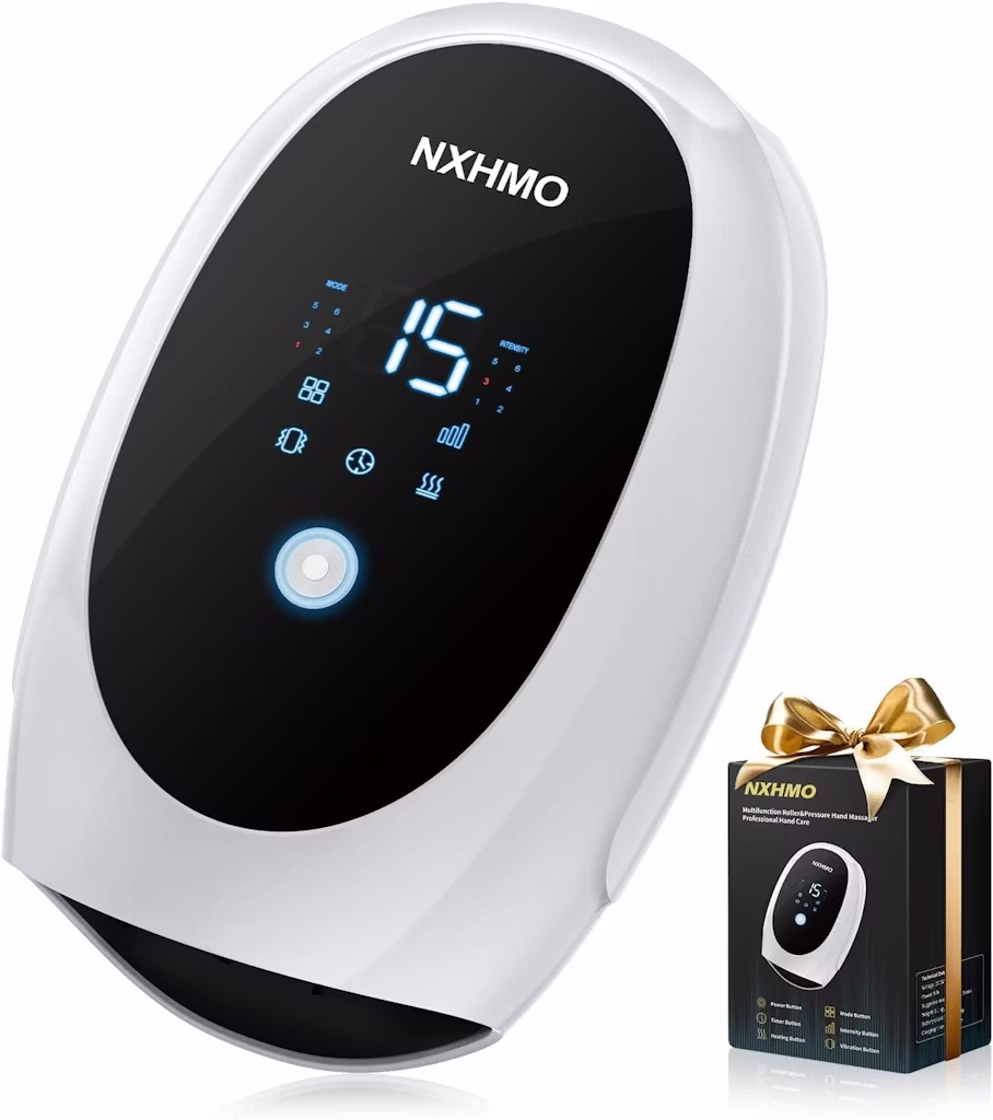 NXHMO Hand Massager w/ Heat & Compression: $34.49 NXHMO Hand Massager w/ Heat & Compression: $34.49