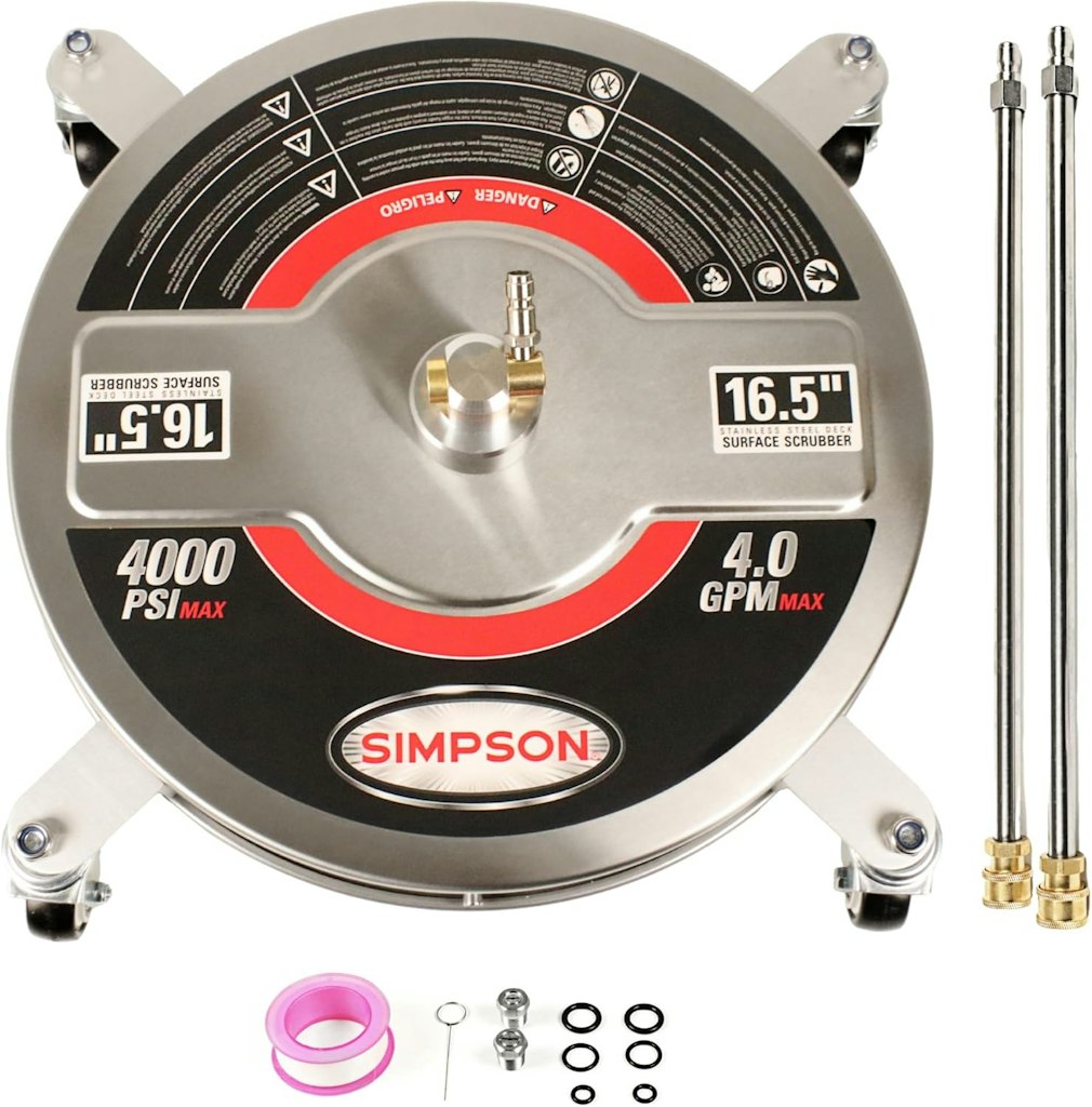 Simpson 16.5" Pressure Washer Surface Cleaner: $99 Simpson 16.5" Pressure Washer Surface Cleaner: $99