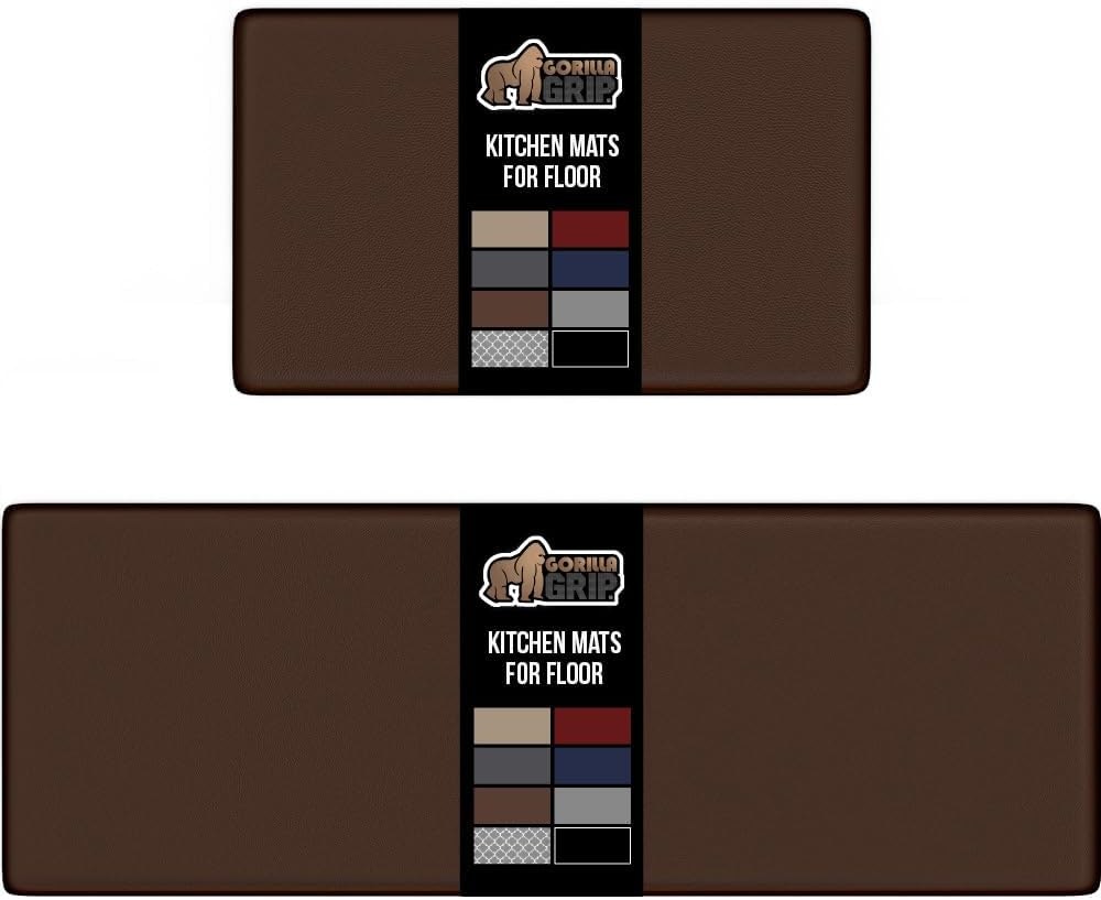 Gorilla Grip 2 Pack Kitchen Comfort Mats: $19 Gorilla Grip 2 Pack Kitchen Comfort Mats: $19