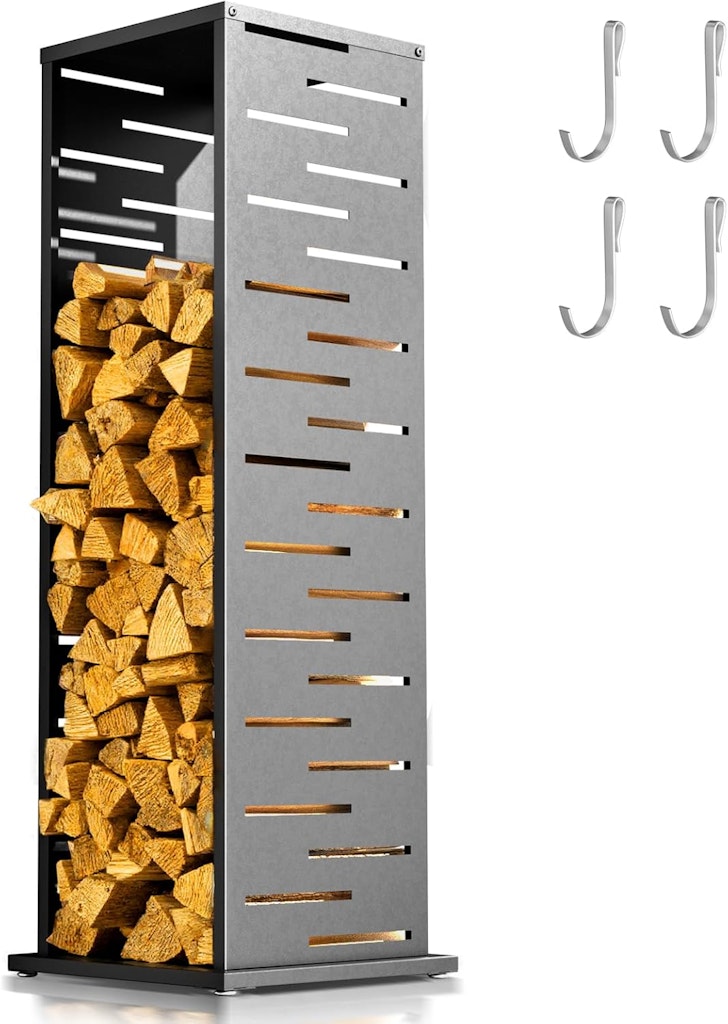 4-Foot Firewood Rack: $70