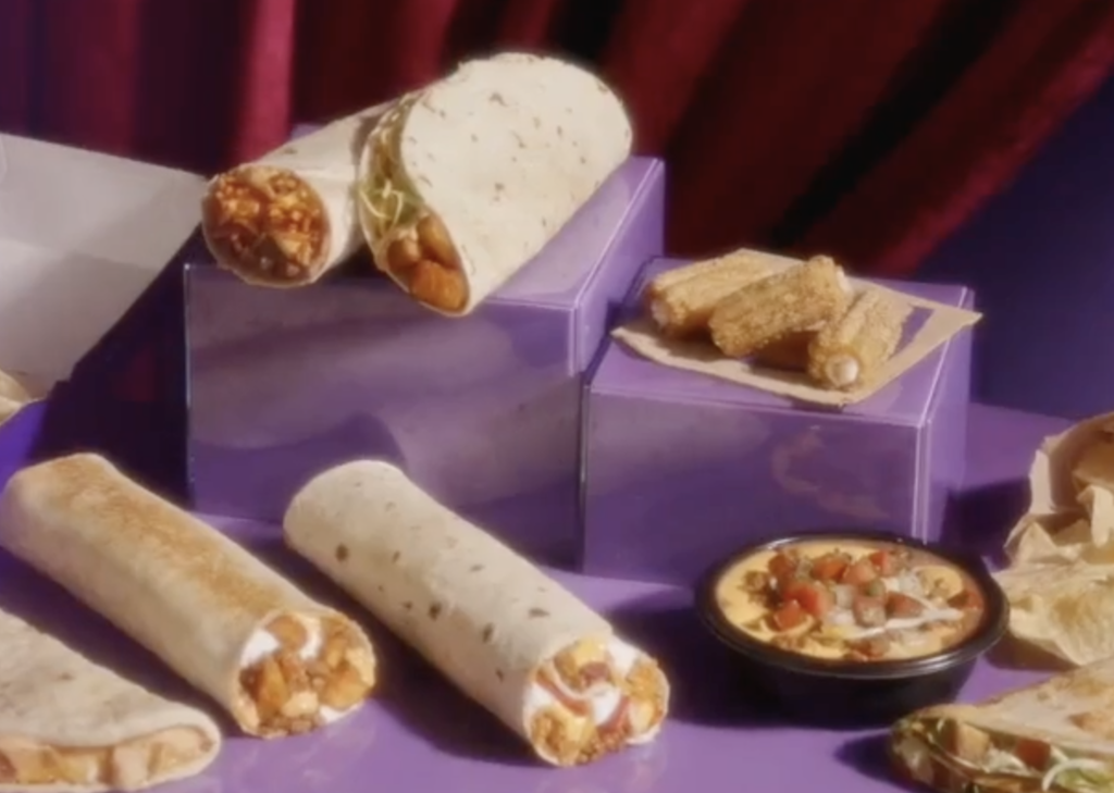 Taco Bell Luxe Menu Items: $3 each