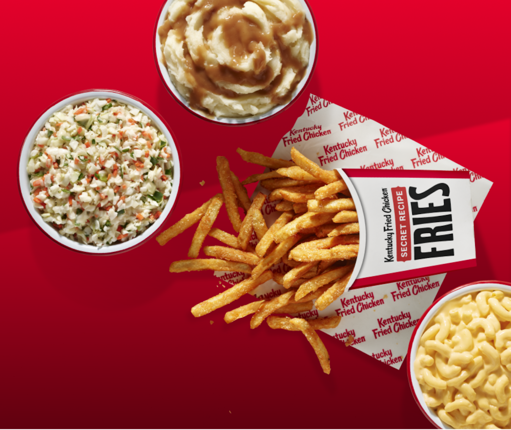 KFC Large Sides: $1 w/ $10 order