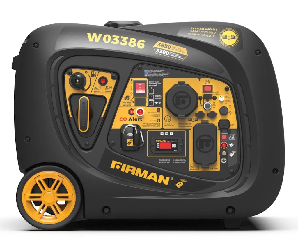 Certified Refurb Firman 3650W Remote Start Inverter Generator: $400