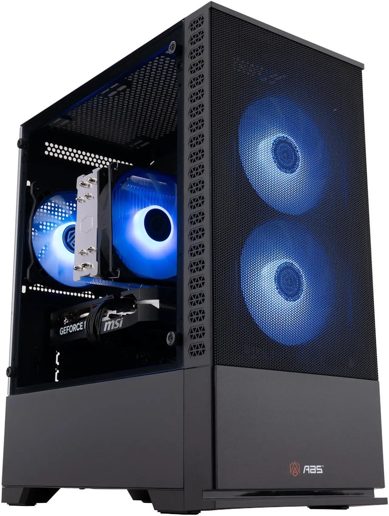 ABS Cyclone Aqua 14th-Gen. i7 Gaming Desktop PC: $1,159