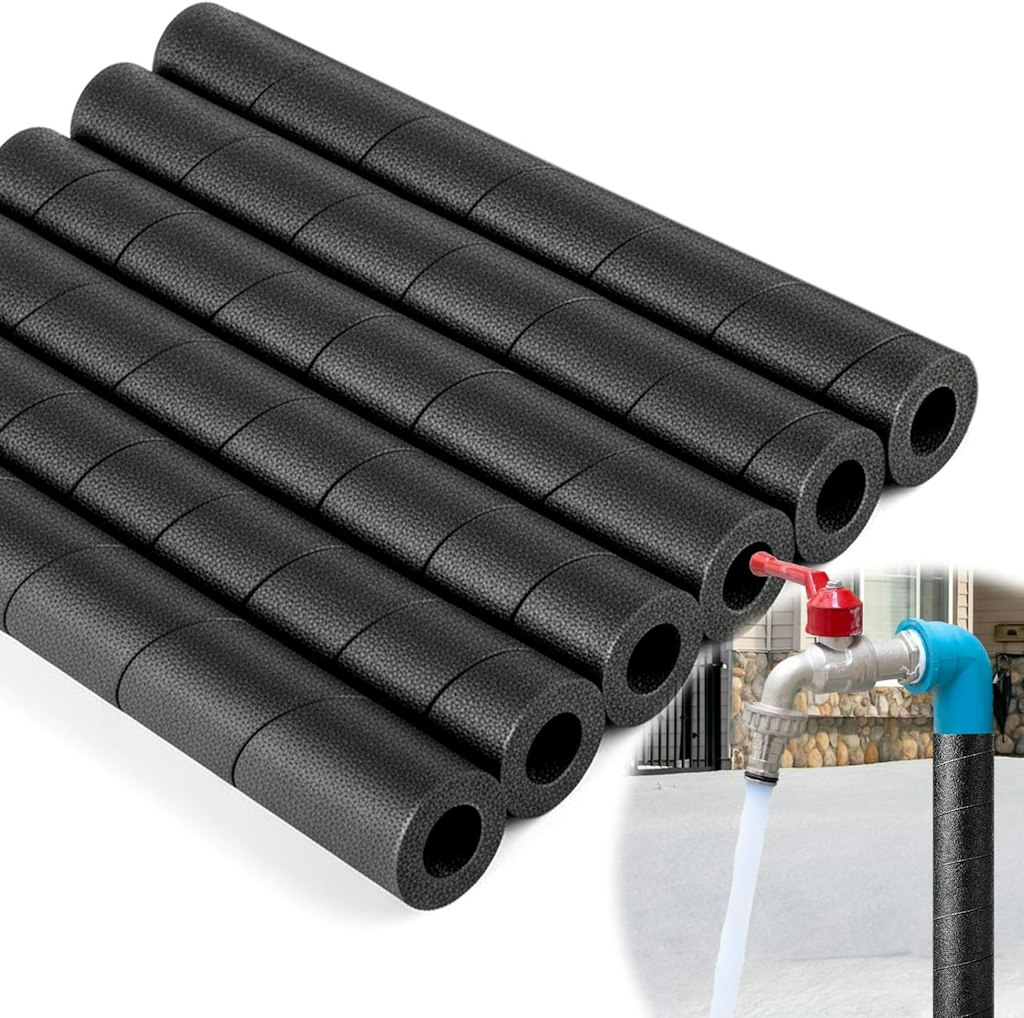 0.79" ID Pipe Insulation Foam Tube 6-Pack: $8.99 0.79" ID Pipe Insulation Foam Tube 6-Pack: $8.99