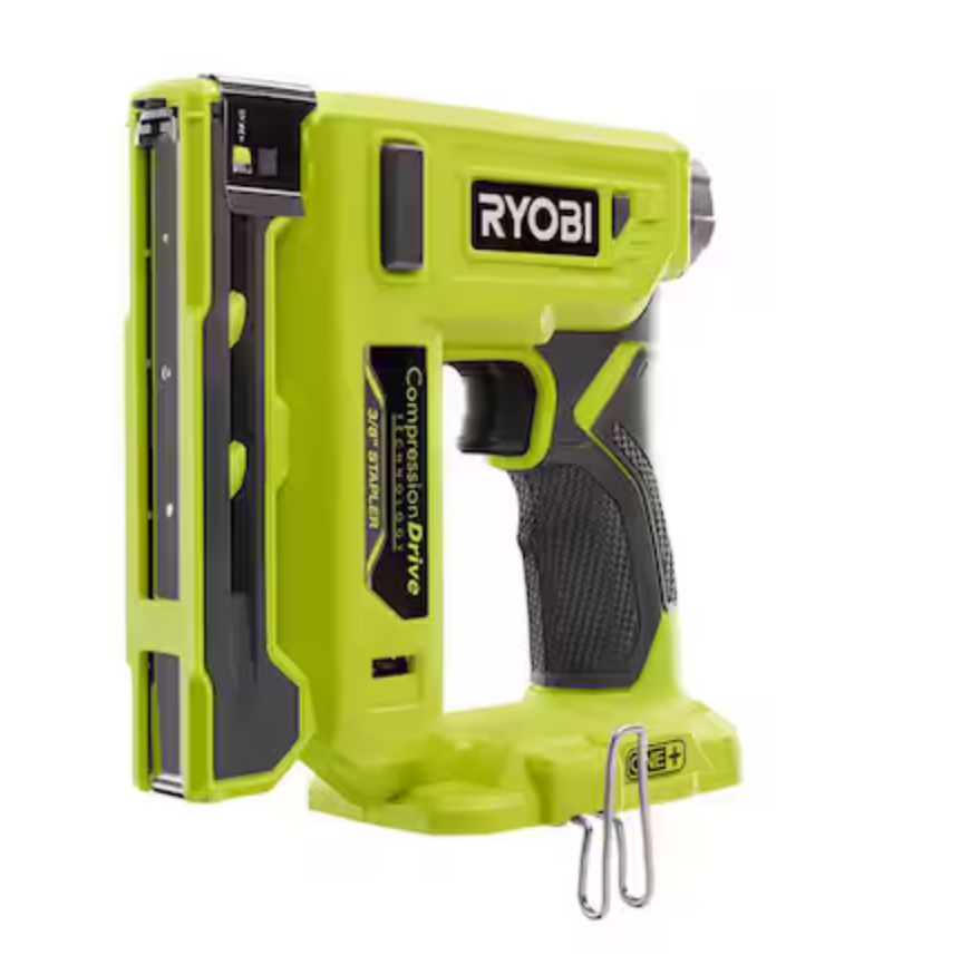 Ryobi One+ 18V Compression Drive Cordless 3/8" Crown Stapler: $50 Ryobi One+ 18V Compression Drive Cordless 3/8" Crown Stapler: $50
