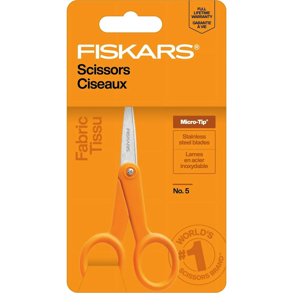 Fiskars 5" Micro-Tip Scissors: $9.87 Fiskars 5" Micro-Tip Scissors: $9.87