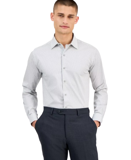 Alfani Men's Slim-Fit Temperature Regulating Dress Shirt: $19.53