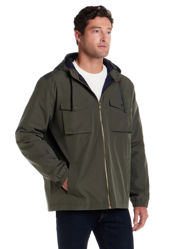 Frontier Threads Men's Hooded Safari Jacket: $15.85