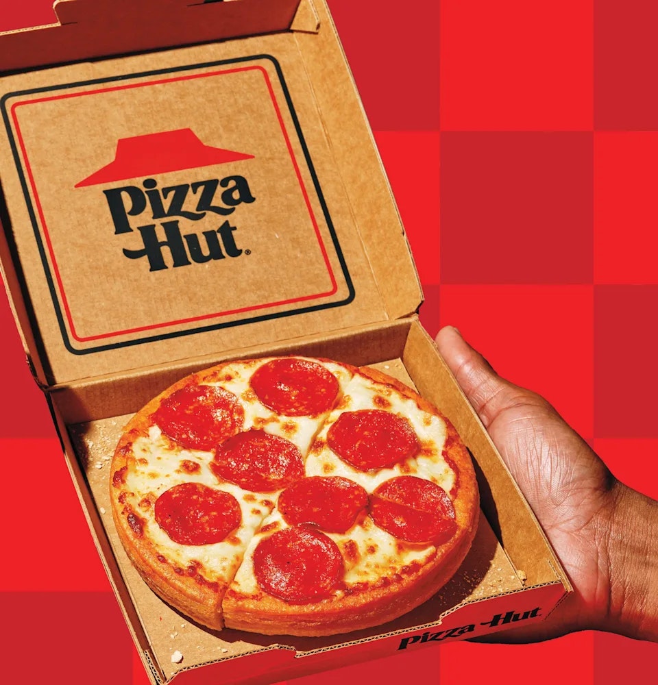 Pizza Hut 1-Topping Personal Pan Pizzas: $3 on Tuesdays Pizza Hut 1-Topping Personal Pan Pizzas: $3 on Tuesdays