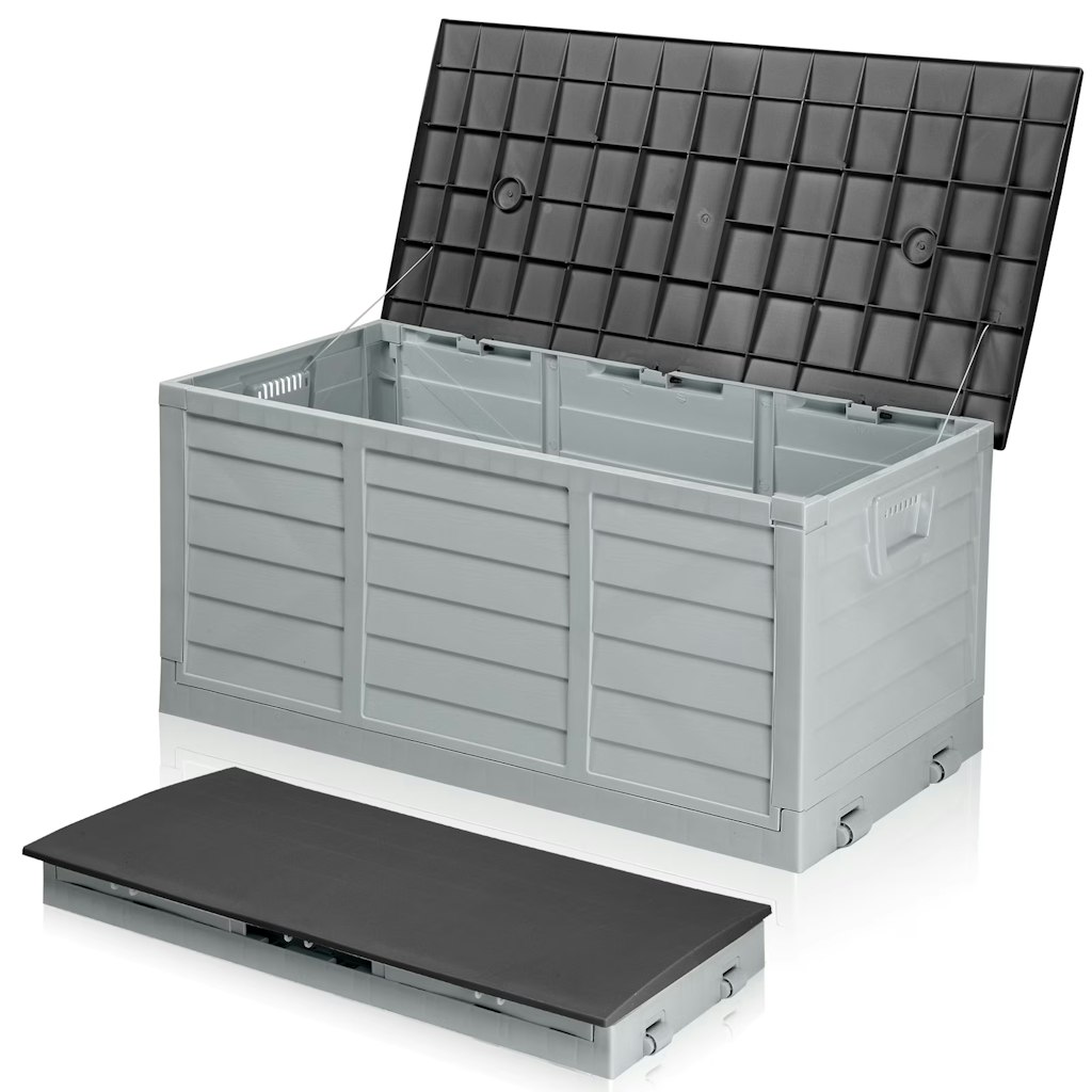 Ktaxon 75-Gallon Waterproof Outdoor Storage Box w/ Wheels: $40 Ktaxon 75-Gallon Waterproof Outdoor Storage Box w/ Wheels: $40