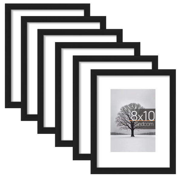 8" x 10" Pictured Frame 6-Pack: $17