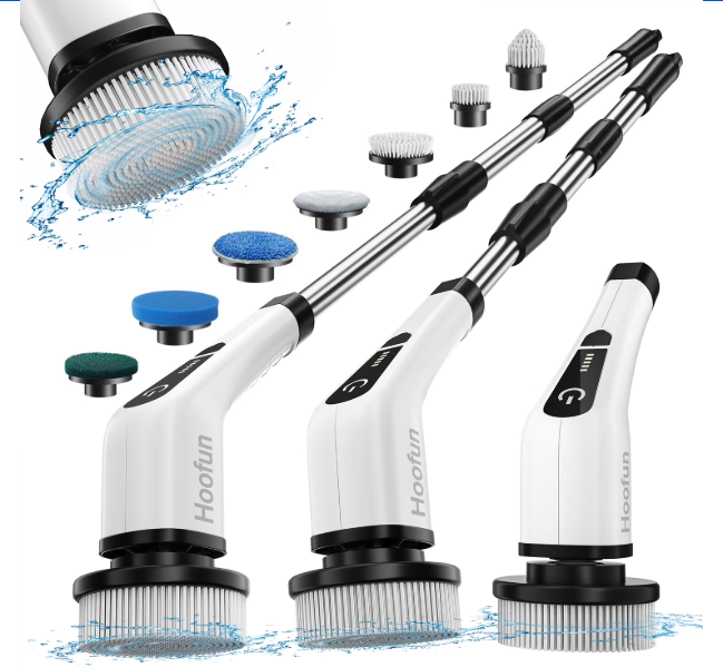 Hoofun Electric Spin Scrubber: $20