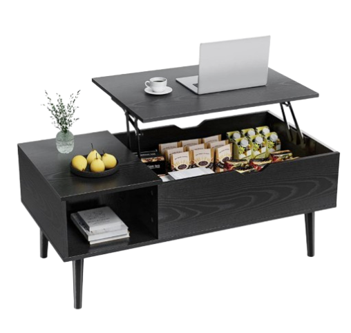 edx Wooden Lift Top Coffee Table: $54
