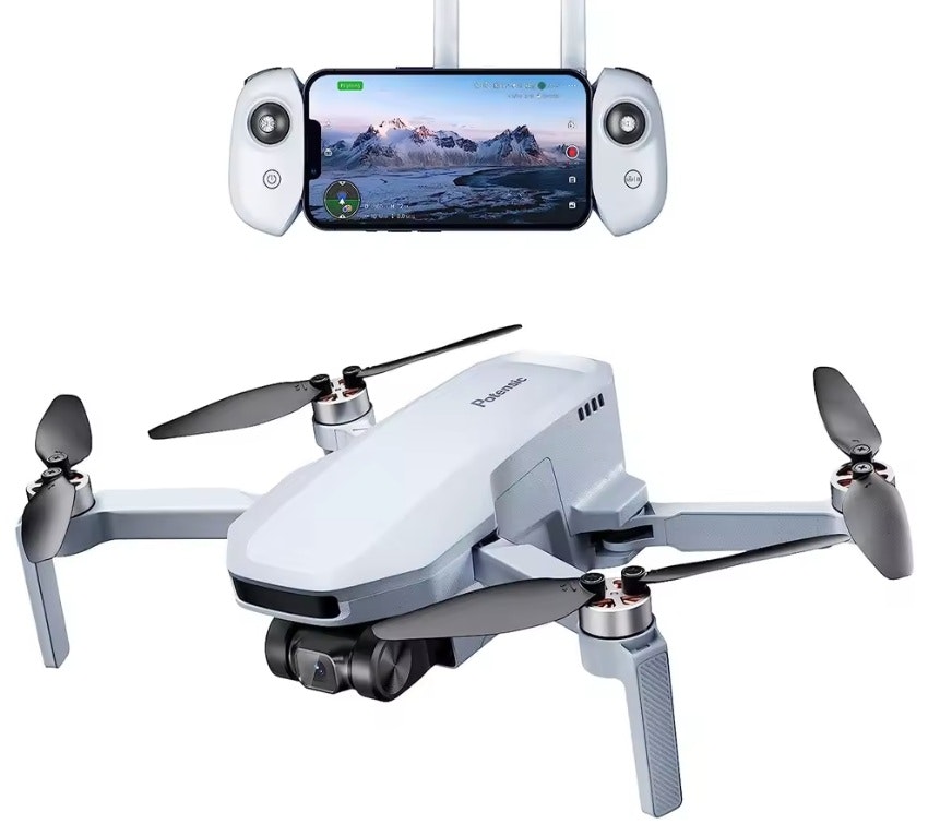 Potensic GPS Auto Return Single Axis Gimbal EIS Professional Drone: $142 Potensic GPS Auto Return Single Axis Gimbal EIS Professional Drone: $142