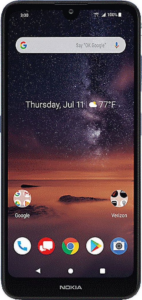 Nokia 3V 16 GB Prepaid Smartphone for Verizon Wireless: $38 Nokia 3V 16 GB Prepaid Smartphone for Verizon Wireless: $38