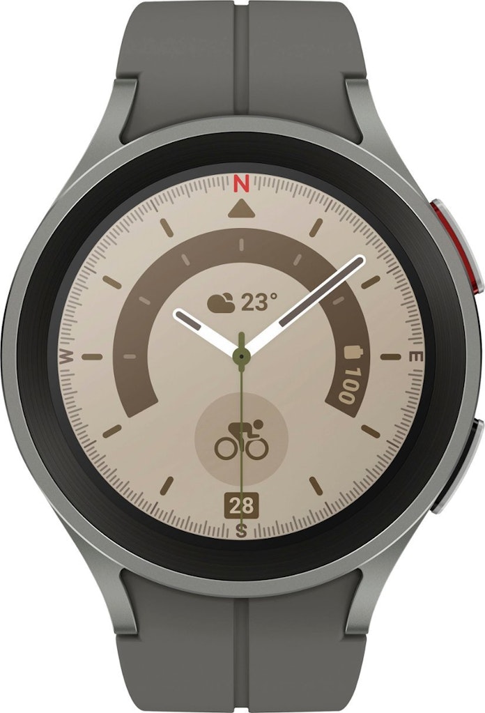 Refurb Samsung Galaxy Watch5 Pro 45mm GPS Smartwatch: $57