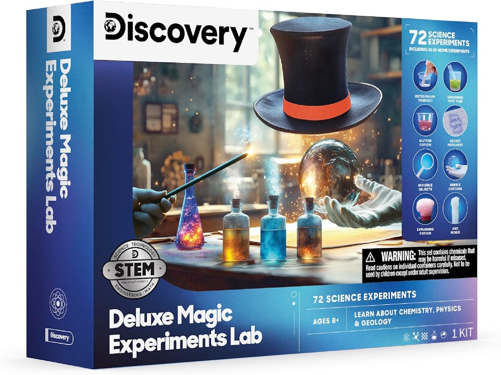 Discovery Deluxe Magic Experiments Lab: $10.39 Discovery Deluxe Magic Experiments Lab: $10.39