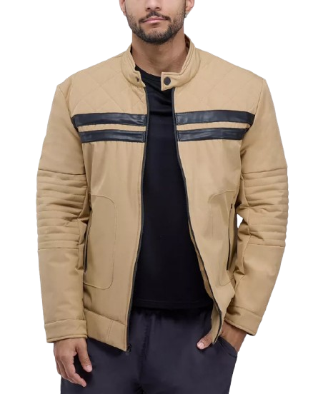 X-RAY Men's Quilted Racer Jacket: $38.40