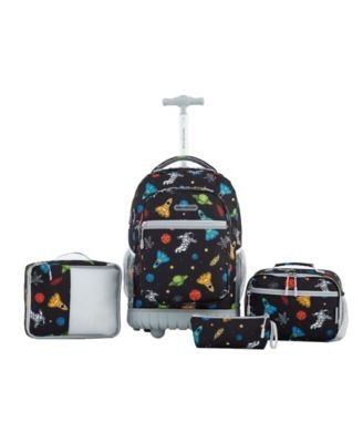 Travelers Club Kids' Rolling Backpack Luggage Set: $39.99