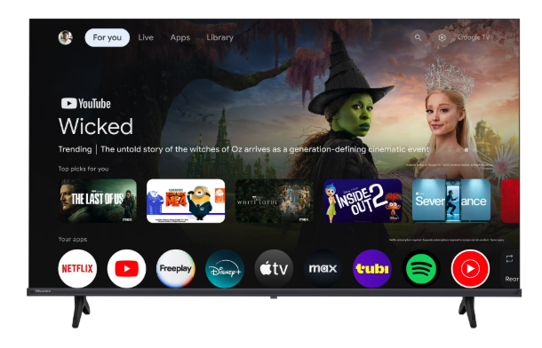 Hisense 43H40G 43" 1080p LCD Smart TV: $128 Hisense 43H40G 43" 1080p LCD Smart TV: $128