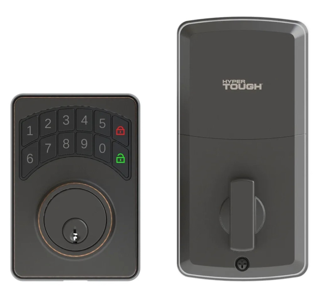 Hyper Tough Digital Deadbolt: $21 Hyper Tough Digital Deadbolt: $21