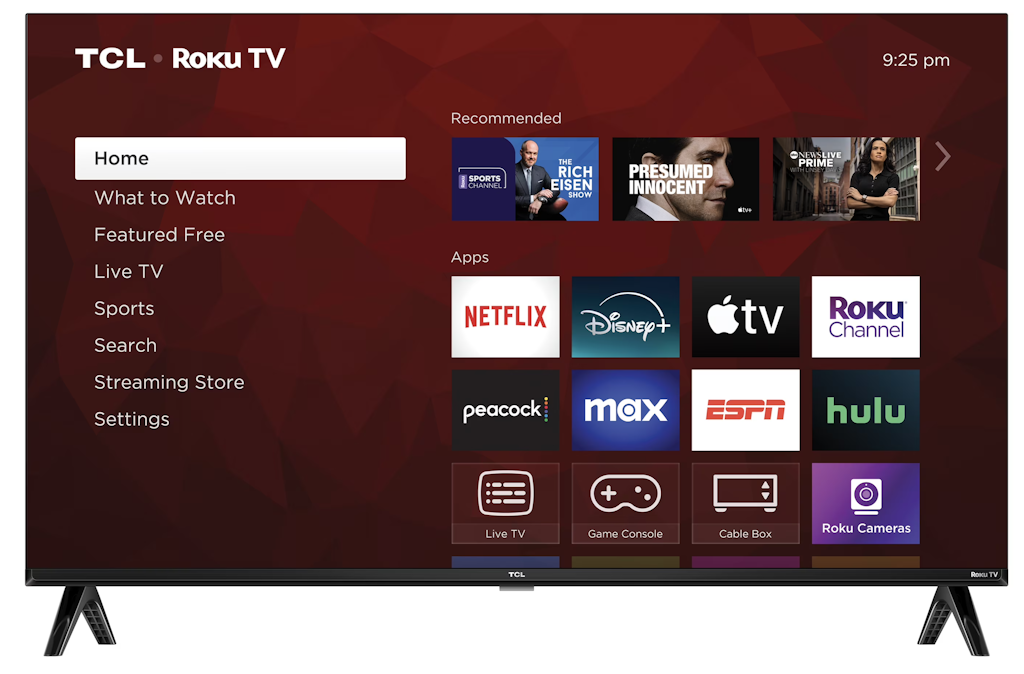 TCL S3 32S357 32" 1080p FHD LED HDR Smart TV: $88