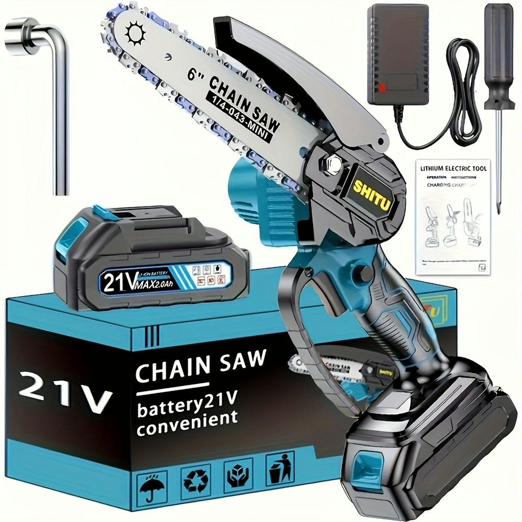 Cordless Mini Chainsaw: $14