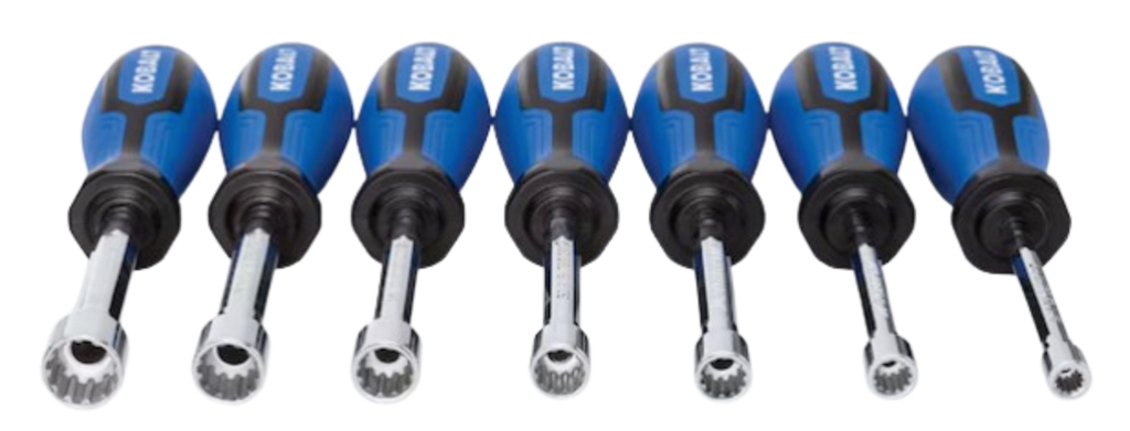 Kobalt 7-Piece Metric and Standard Spline Nut Driver Set: $20 Kobalt 7-Piece Metric and Standard Spline Nut Driver Set: $20