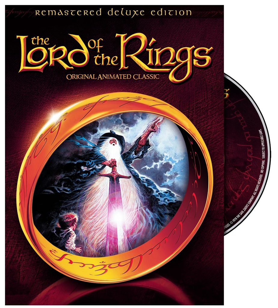 Lord of the Rings: Original Animated Classic on DVD: $5